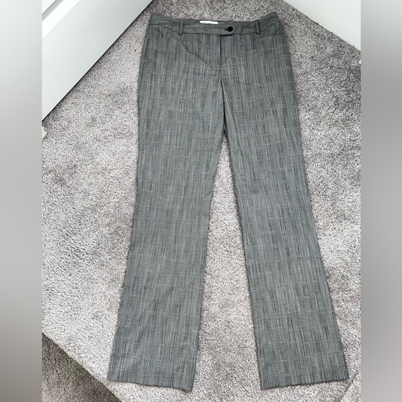 Calvin Klein Houndstooth Print Pants - Picture 3 of 5